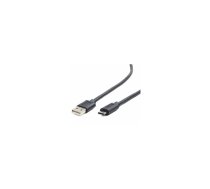 Kabelis Gembird USB Male - Type C Male 1m Black