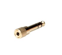 Gold Stereo Adapter 6.35 Mm