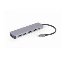 I/O ADAPTER USB-C TO HDMI/USB3/3IN1 A-CM-COMBO3-03 GEMBIRD