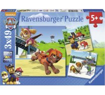 Ravensburger pusle 3x49 tk Käpa patrull 092390V
