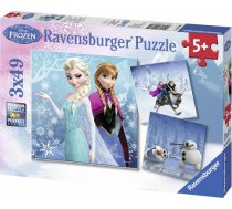 Ravensburger pusle 3x49 tk Lumekuninganna 092642V