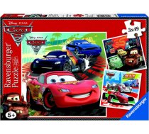 Ravensburger pusle 3*49 tk Autod 2 092819V