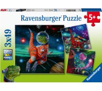 Ravensburger Puzzle 3x49 pc The World od Dinosaurs 051274V