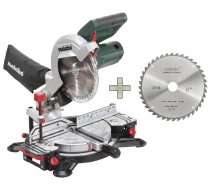 Šķērszāģis KS 216 M Lasercut + zāģripa 628060000&MET, Metabo