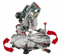 Šķērszāģis KGSV 72 Xact SYM, slīpās zāģēšanas funkc., Metabo