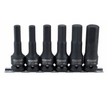 Triecienmuciņu seškanšu komplekts 8-19mm 1/2" 6-gab, KS Tools