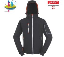 Softshell jaka ar kapuci Acropolis, pelēka L, Pesso