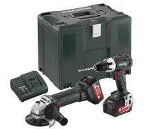 18V komplekts: urbis BS 18 LT + W 18 LTX, Metabo