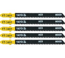 JIG SAW BLADE 65Mn -GROUND EDGE, 10TPI / 2.5MM (YT-3401)