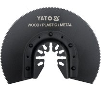 HALF-MOON SAW BLADE FOR OSCILLATING MULTITOOL HSS (YT-34680)