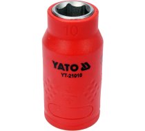 INSULATED HEXAGONAL SOCKET 10MM 3/8" VDE (YT-21010)