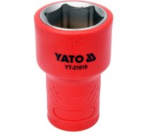 INSULATED HEXAGONAL SOCKET 19MM 3/8" VDE (YT-21019)