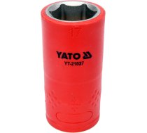 INSULATED HEXAGONAL SOCKET 17MM 1/2" VDE (YT-21037)