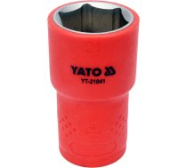 INSULATED HEXAGONAL SOCKET 21MM 1/2" VDE (YT-21041)