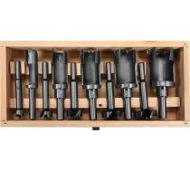 Set of forstner drill bits and drill bits for knots | 15-35 mm | 10 pcs. (YT-33837)