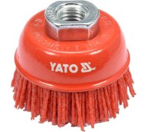 CUP BRUSH 65MM M14 NYLON RED (YT-47785)