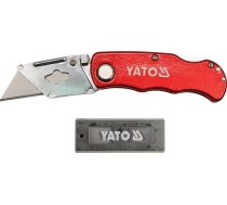 FOLDING UTILITY KNIFE, BLADE 61x33x0.5MM (YT-7532)