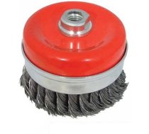 Steel Twisted Knot Wire Cup Brush 100mm M14 + band (ES740100R)