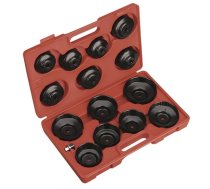 Oil filter cap wrench set 15pcs.