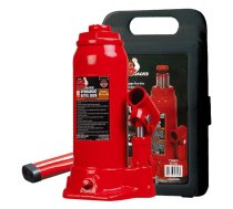 Hydraulic welded bottle jack with plastic box