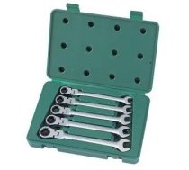 Flex head gear wrench set 5pcs. (10-14)