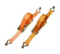 Ratchet tie down 5m, 2pcs.