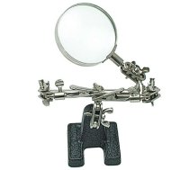 Helping hand with magnifying glass 62mm