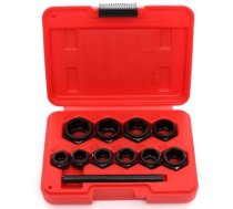 Bolt extractor socket set 10pcs (9-19mm)