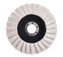 Felt disc for polishing metal 125mm