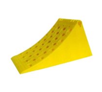 Safety wheel chock for truck (plastic)