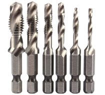 Spiral tap drill set (6pcs)