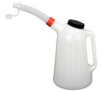 Oil jug 3l with long flexible neck