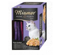 MIAMOR Feine Filets Mini Multibox želejā 8 x 50 g vistas gaļa un tuncis ar tomātu