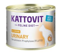 KATTOVIT Feline Diet Urinary diēta kaķiem, ar vistas gaļu 185 g, urīnceļiem.