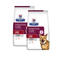 HILL'S Prescription Diet i/d Activ Biome Digestive Care ar vistu, suņiem ar jutīgu gremošanas sistēmu 24 kg (2x12 kg)