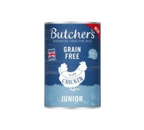 BUTCHER'S Original Junior, vistas gabaliņi želejā 400g