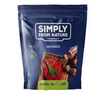 SIMPLY FROM NATURE Dabīgas desiņas ar zirga gaļu 200 g