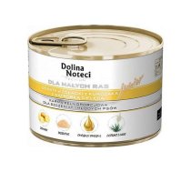 DOLINA NOTECI Premium Junior konservai mažoms veislėms su vištienos skilveliais ir veršienos kepenėlėmis 185 g