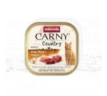 ANIMONDA Carny Country Adult Chicken&Turkey&Trout 100 g vistas, tītara un foreles gaļa pieaugušiem kaķiem