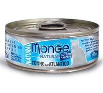 MONGE Natural Cat Kaķu barība kaķiem ar Atlantijas tuncis 80g