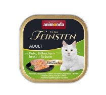 Animonda Vom Feinsten Pate su kalakutiena, vištiena ir žolelėmis 100 g