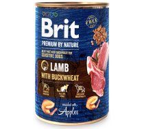 BRIT Premium by Nature Lamb and buckwheatn 400 g dabiskā barība suņiem ar jēra gaļu un griķiem