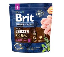 BRIT Premium By Nature Adult Small S Chicken 1 kg