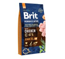 BRIT Premium By Nature Senior Small Medium S+M Chicken 8 kg