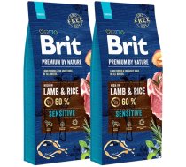 BRIT Premium By Nature Sensitive Lamb 30 kg (2 x 15 kg)