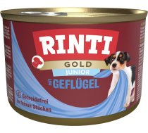 RINTI Gold Junior Poultry Mini Mājputnu gaļa mazo šķirņu kucēniem 185 g