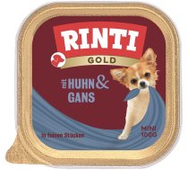 RINTI Gold Chicken&Goose Mini vistas un zosu paplāte 100 g