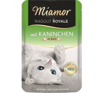 MIAMOR Ragout Royale in Jelly Rabbit želejas maisiņš trušiem kaķiem 100 g