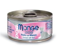 MONGE Natural Dog Vistas gaļa ar liellopa gaļu 95g