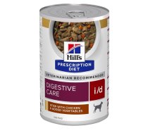 HILL'S Prescription Diet Canine i/d Digestive Care sautējums ar vistu un dārzeņiem 354 g konservēts